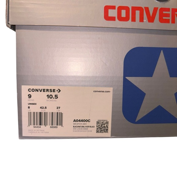Converse Black and White Star High-Tops main image 6